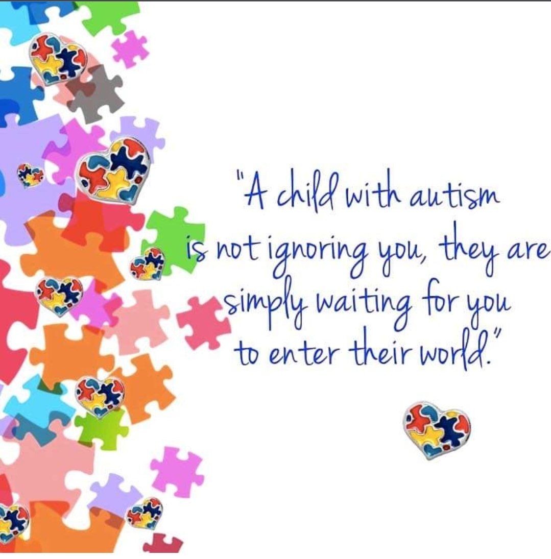 #WorldAutismAwarenessDay 
#WorldAutismAcceptanceDay 
#Autism
