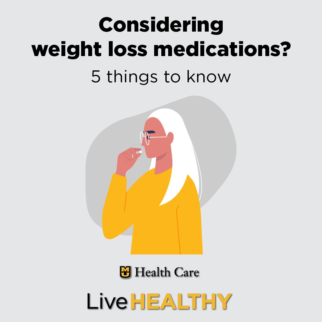 Weight loss medications show promising results, but they're not for everyone. See the five things our experts want you to know before considering the option. ➡️ brnw.ch/21wIr5K