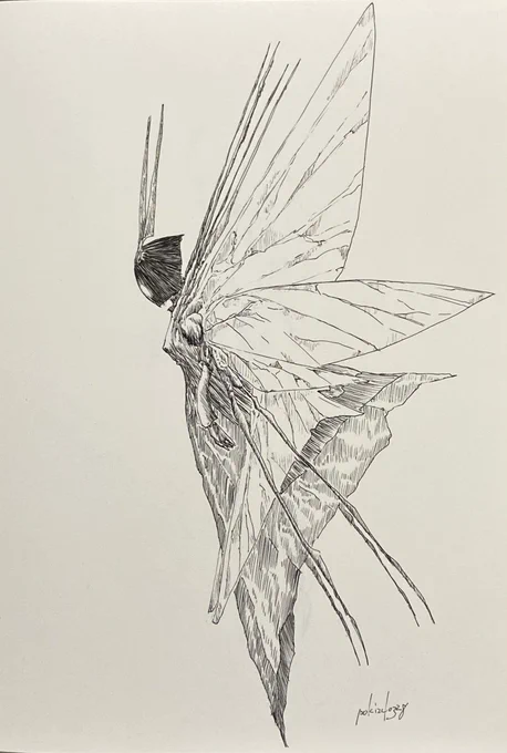 #春の創作クラスターフォロー祭り
ボールペンで異界のひとなどを描いています。 