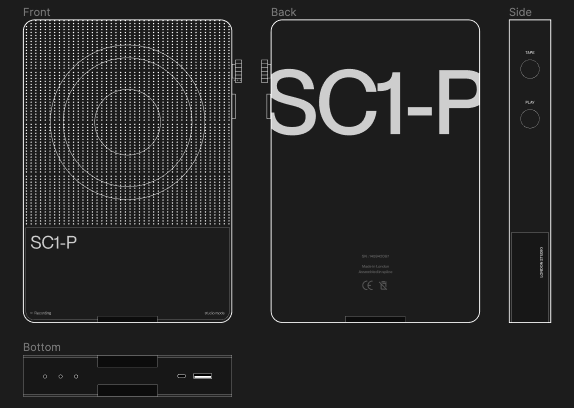stefbrucedesign's tweet photo. Blueprint work of a microphone for the @joinflowparty 3D Spline section with @dieg0liv - excited to build this in @spline next 👀! https://t.co/UHiLeejlLB