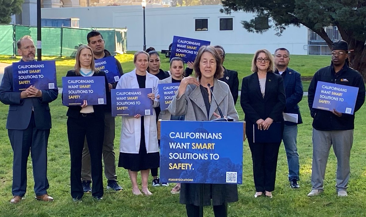 Nancy Skinner (@nancyskinnerca) on Twitter photo Honored to join w/ <a href="/SmartJusticeCA/">Smart Justice California</a> & <a href="/ellabakercenter/">Ella Baker Center</a> at the Capitol this morning to talk about my 2 #caleg bills — #SB899 & #SB1144 included in the #SmartSolutions pkg of solutions to address some of CA’s most pressing public safety issues. Honored to join w/ <a href="/SmartJusticeCA/">Smart Justice California</a> & <a href="/ellabakercenter/">Ella Baker Center</a> at the Capitol this morning to talk about my 2 #caleg bills — #SB899 & #SB1144 included in the #SmartSolutions pkg of solutions to address some of CA’s most pressing public safety issues.
