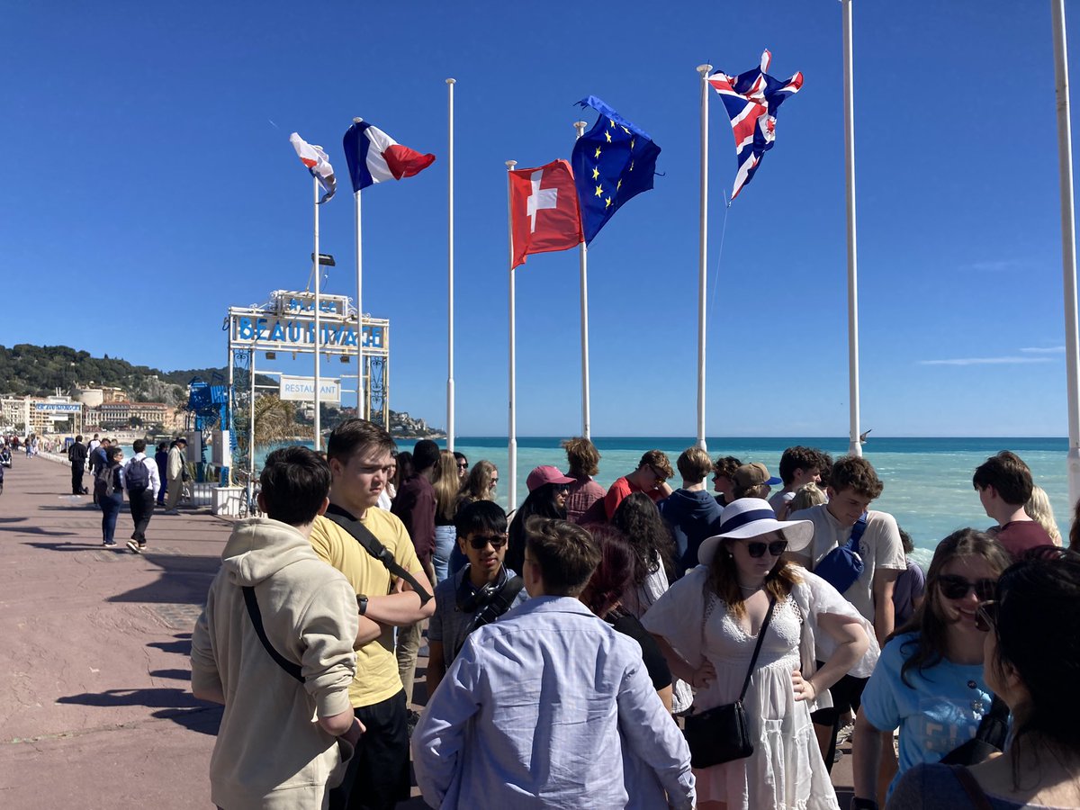ocsbmrgrills's tweet photo. Today we stopped in at Monaco and Nice on our way to Cannes. Feels like summer! https://t.co/P9A0fVTxbq