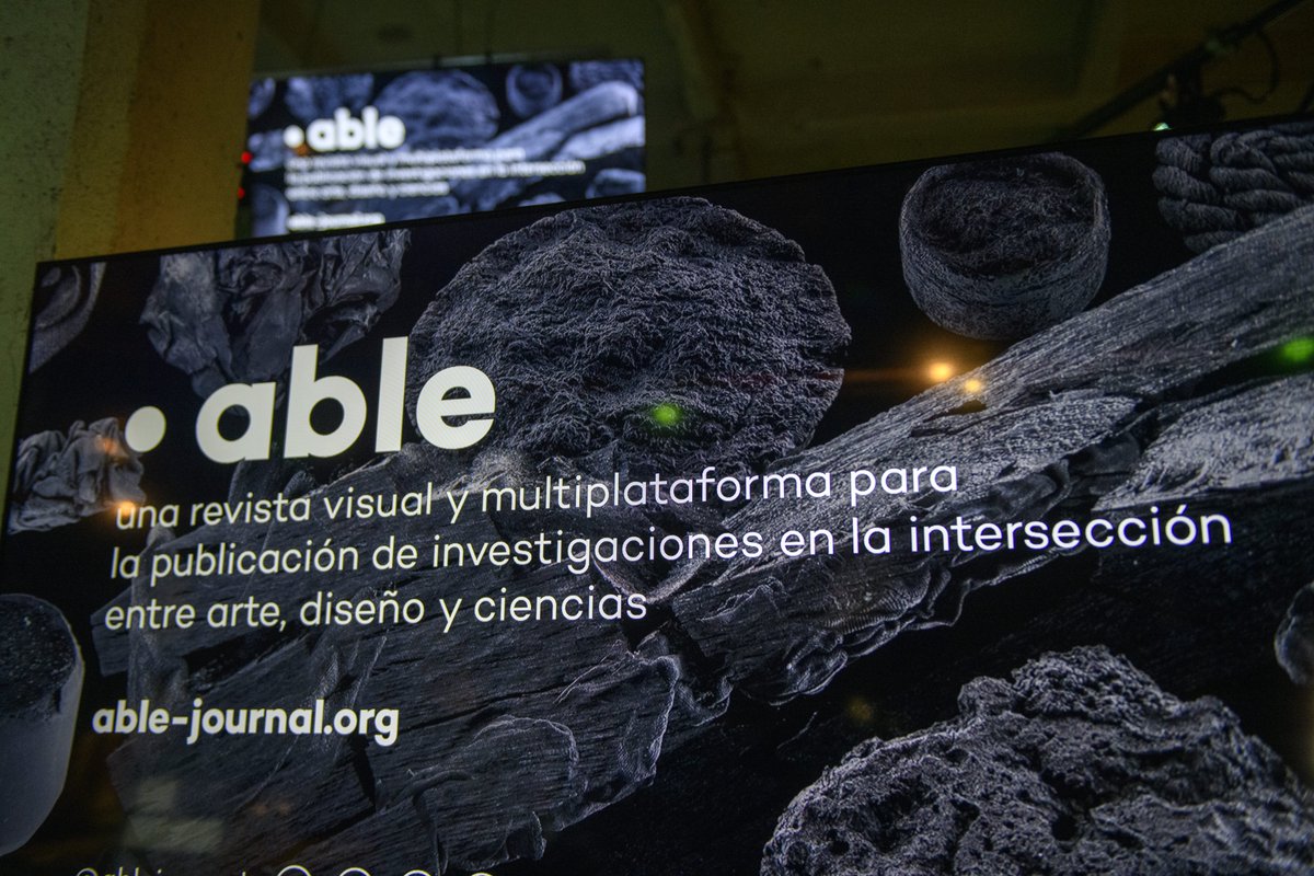 ✨@AbleJournal es una revista multiplataforma para publicar investigaciones científicas a través del arte y el diseño. Se presentó el 19 de marzo en España y aquí os dejamos un pequeño resumen de cómo fue y de cómo funciona. 🔎⇨bit.ly/able_espana #Ciencia #Arte #Diseño