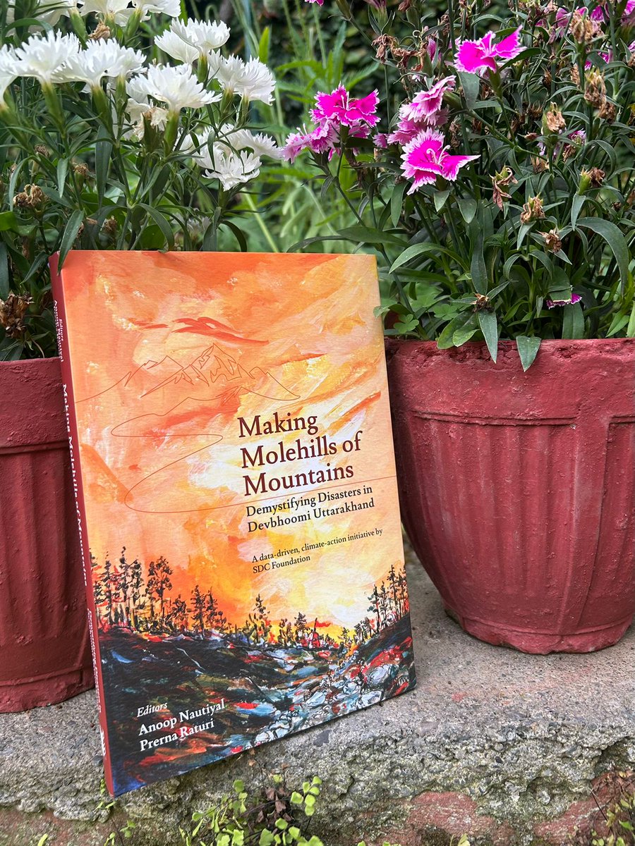 We are delighted to share this message. Our recently released book Making Molehills of Mountains: Demystifying Disasters in Devbhoomi #Uttarakhand is now available on Amazon! amzn.in/d/akz0lP6 More on bit.ly/MakingMolehill…