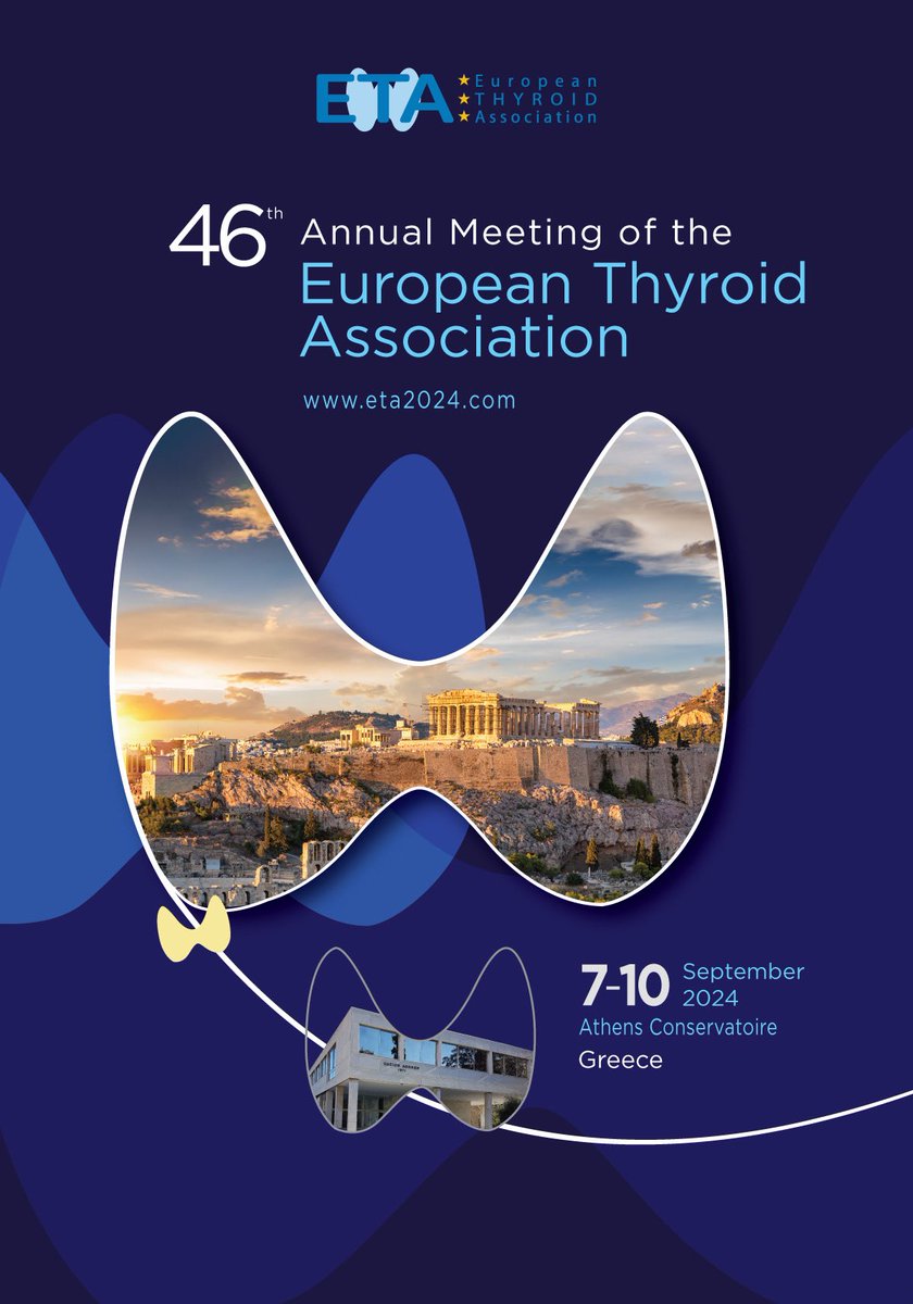46th Annual Meeting of the European Thyroid Association | <a href="/ETA_Thyroid/">ETA - European Thyroid Association</a> 
#savethedate 7-10 September 2024
 
We're honored to be the local PCO for this upscale event but to also be the hosting city for such an important scientific international meeting. 
eta2024.com
