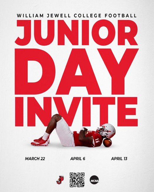 Thank you @coachKastens and @JewellFootball for the invite!