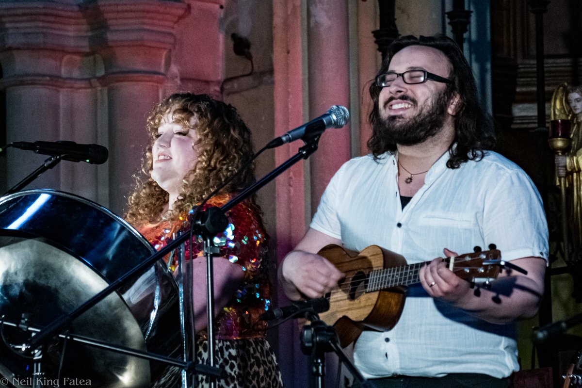 We're looking forward to seeing <a href="/FinnCalvert/">Will Finn and Rosie Calvert</a> on 9th April! You might know this talented pair from The Teacups, but these days they're usually found as a duo, playing traditional and contemporary folk music on piano, ukelele and steel pans.

Find out more:
livetoyourlivingroom.com/events/will-fi…
