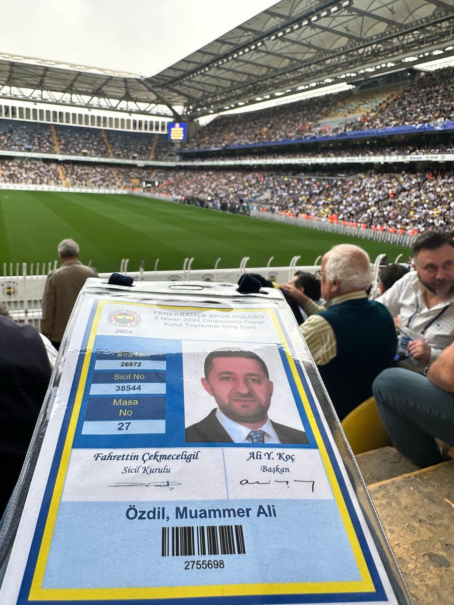 Tarihe tanıklık etmek ve gereğini yapmak üzere olmamız gereken yerdeyiz…
💛💙 son sözümüz FERNERBAHÇE