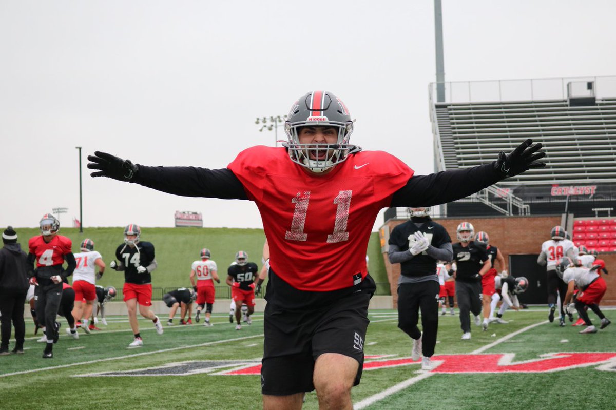 PRACTICE 7 IS IN THE BOOKS‼️ 8 MORE CHANCES TO GET BETTER‼️ RECRUITS COME SEE US IN ACTION THIS SATURDAY‼️ #OneBlood