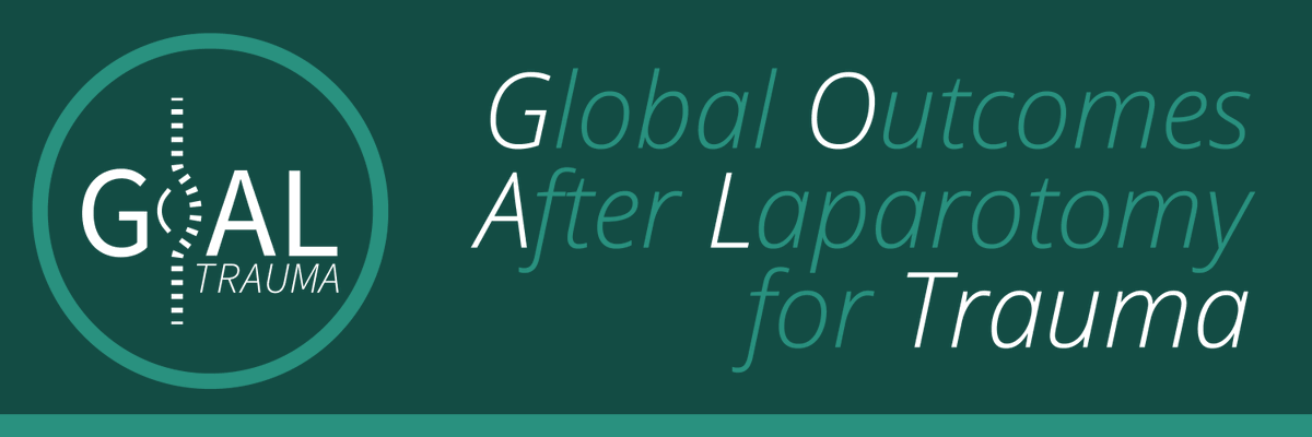 The GOAL-Trauma Study has officially begun! Collaborators from across the world have started their data collection and starting contributing to this global trauma study Interested? Its not too late to get involved - head to goaltrauma.org and sign yourself up today