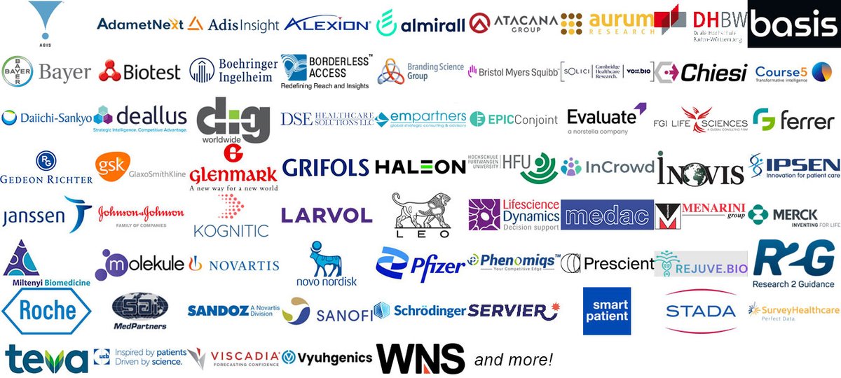 See Pharma Leaders Who Are Coming to Major Europe Event: Pharma CI Europe Conference &amp; Exhibition, April 16-17, 2024, Munich, Germany, PRELIM ATTENDEE LIST: pharmaciconference.com/europe/about/a…  AGENDA: pharmaciconference.com/europe/agenda/  REGISTRATION:

pharmaciconference.com/europe/registe…