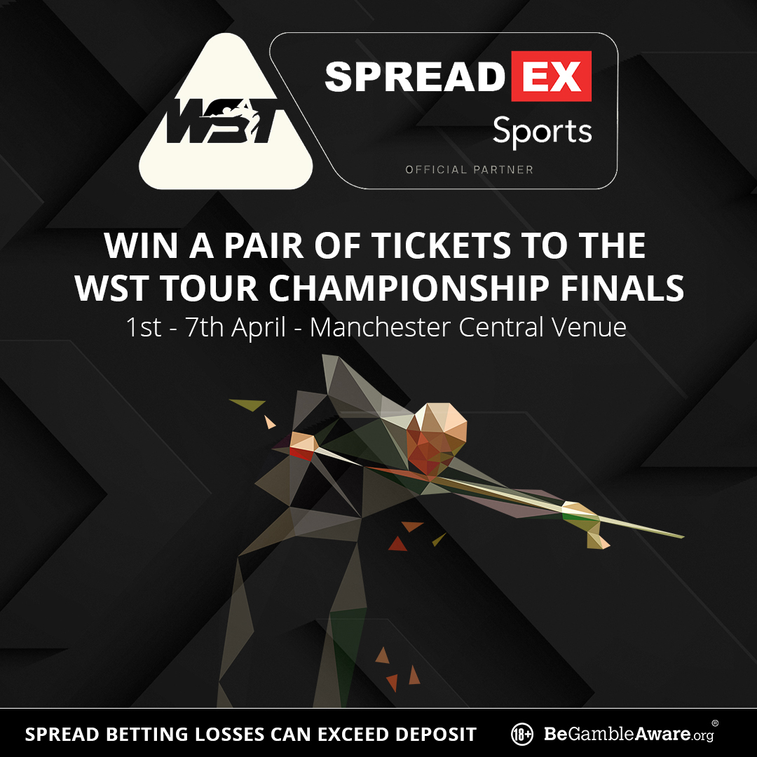 🚨Competition Time🚨

How do you fancy the chance to win tickets to the Friday or Saturday session at the <a href="/WeAreWST/">WST</a> Tour Championship Finals?🎟️

For the chance to win🏆

1⃣ Follow us + Share this post♻️
2⃣ Enter your details in the entry form below⤵️
spreadex.com/wstmanchester