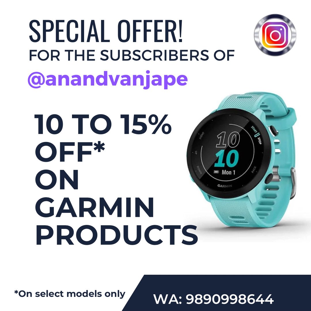 noworriescycle's tweet photo. Celebrating 10K followers on Instagram! Get 10 to 15% off on select GARMIN products. https://t.co/kXPNcXAY4c