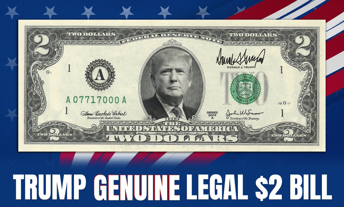 💳 Secure your Trump $2 Bill today with our safe and easy checkout process. Own a piece of American history! #Trump2024 #SecureCheckout

Buy Here: tinyurl.com/y8eke9dc
Buy Here: tinyurl.com/y8eke9dc