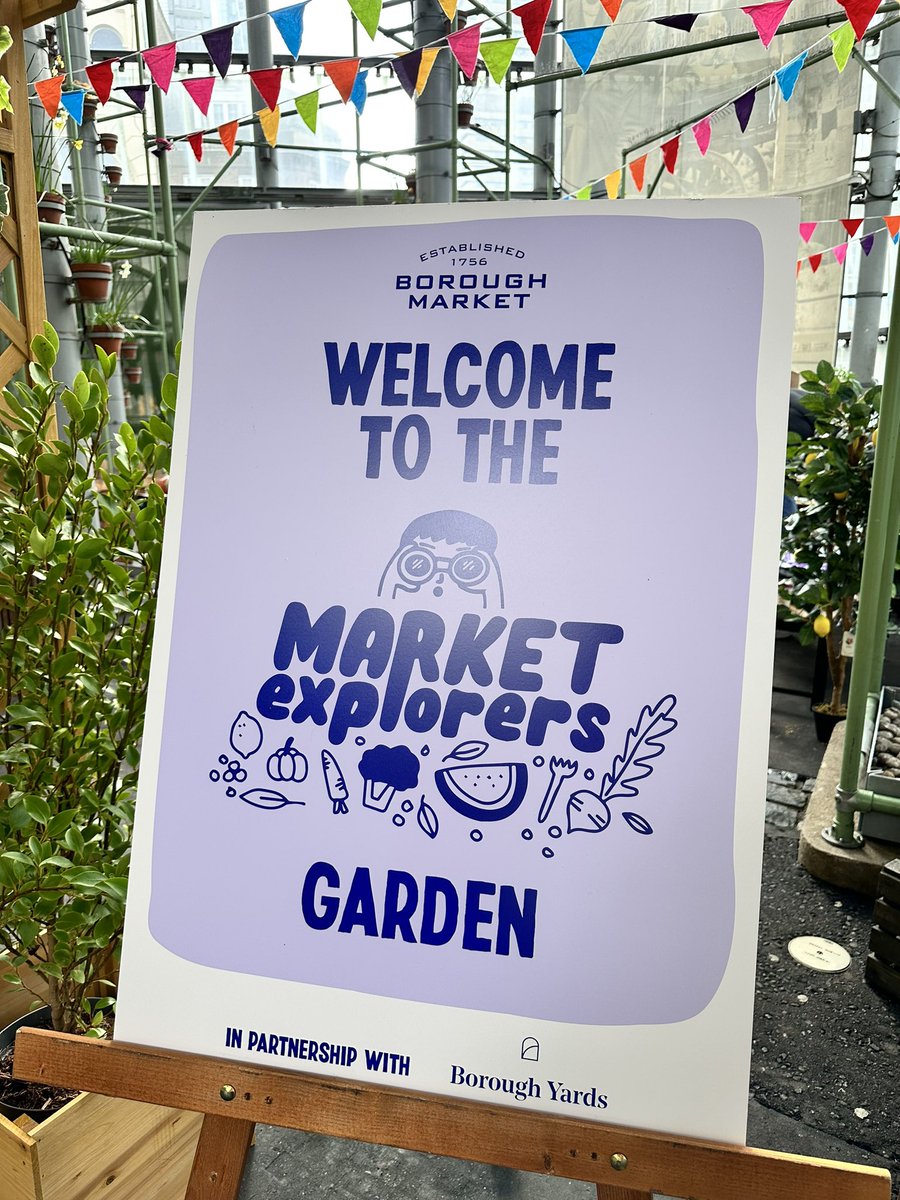 The Market Explorers Garden is now open in Market Hall till 3pm! Your little ones can discover what’s in the box, and plant their own strawberry, basil or tomato plants 🍅🌿🍓 the garden is here until Thursday - no booking necessary and free to get involved! Come on down! 🫶