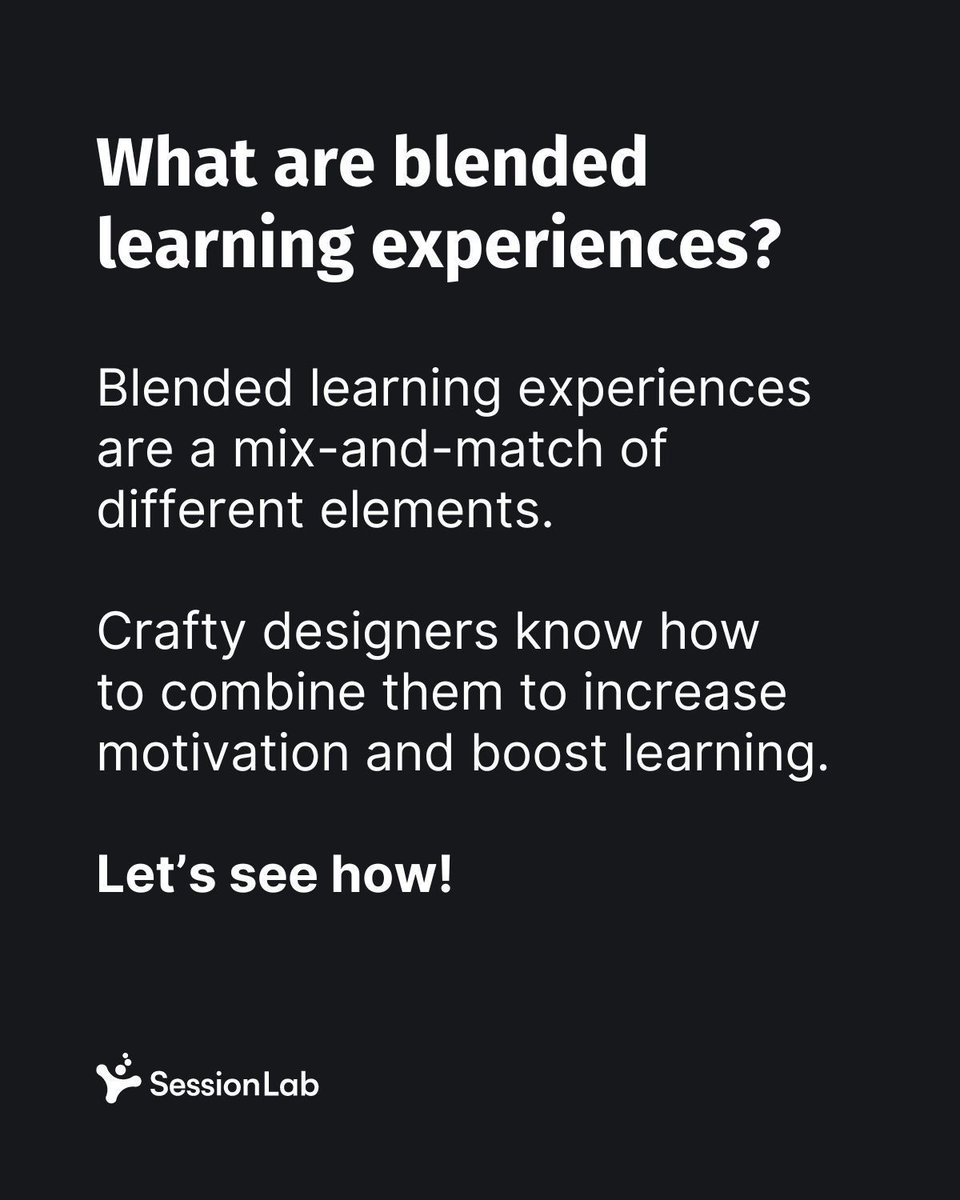 In 2024, learners expect the flexibility that comes from self-paced study with Classroom discussions to ask questions and practice new skills 🧩 #BlendedLearning takes the best of both worlds, start designing your next course from a starter template buff.ly/3IUjQIK