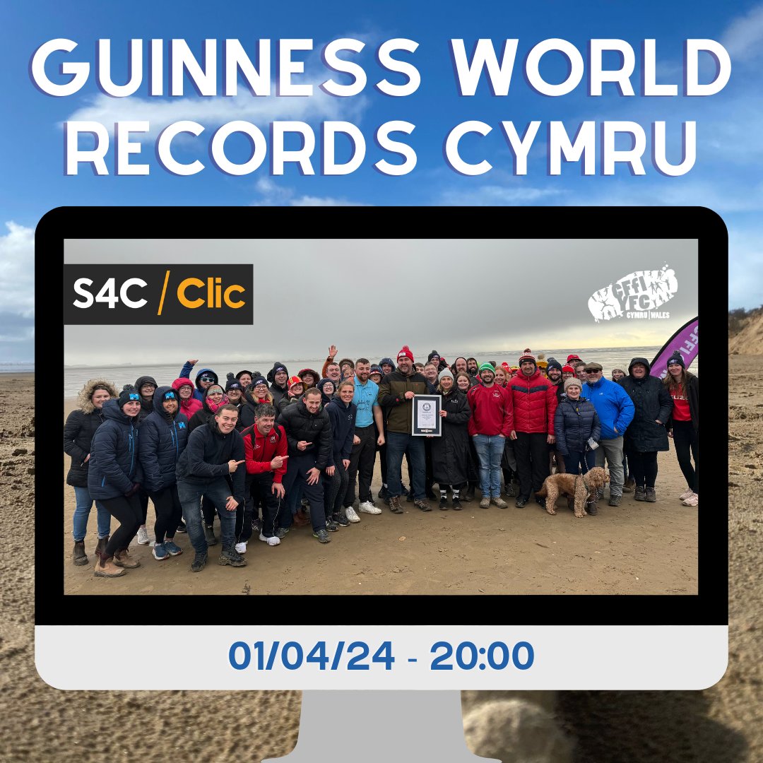 🏴󠁧󠁢󠁷󠁬󠁳󠁿 'Guinness World Records Cymru' 🏴󠁧󠁢󠁷󠁬󠁳󠁿 Who saw members of Wales YFC on TV last night? Our Guinness World Record Attempt from St David's Day was shown on 'Guinness World Records Cymru'. If you missed it, don't worry you can watch it on S4C Clic 👉🏼 s4c.cymru/clic/programme…