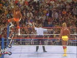 35 years ago today, WrestleMania V took place. Hulk Hogan defeated Randy Savage to win back the WWF championship. The match was billed 'The Mega Powers Explode' #80sWrestling #Wrestlemania #Wwf #wwe