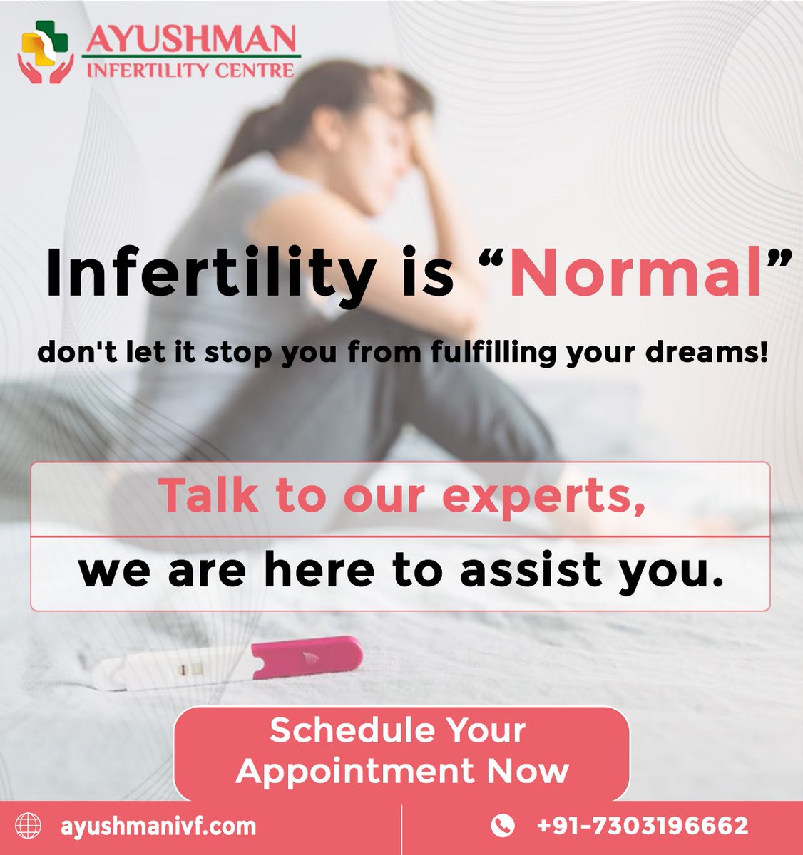 Wishing to start a family? Ayushman Infertility Centre offers personalized fertility treatments.  Book a consultation today!
.
.
.
.
#fertility #treatment #fertilitytreatment #pregnancytreatment #fertilitysupport #fertilitytips #ivfhope #infertility #ayushmancentreofexcellence