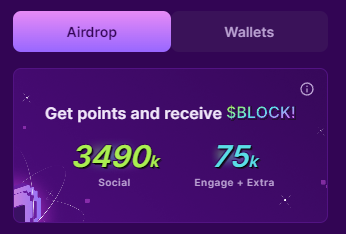 I have over 3.5M $BLOCK points

I am a TOP farmer on $PARAM $BEYOND $MOJO $BUBBLE

Max engage with this post if you need a boost ♻️