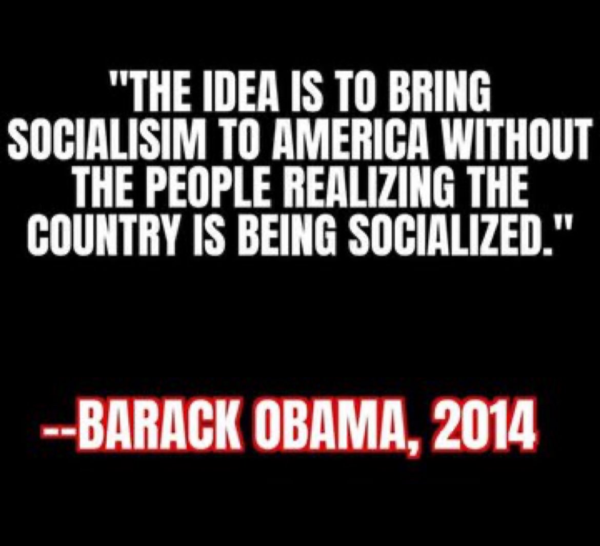 @TwoleonDoc @DesireeAmerica4 My dad called it way back: “he’s a communist!”