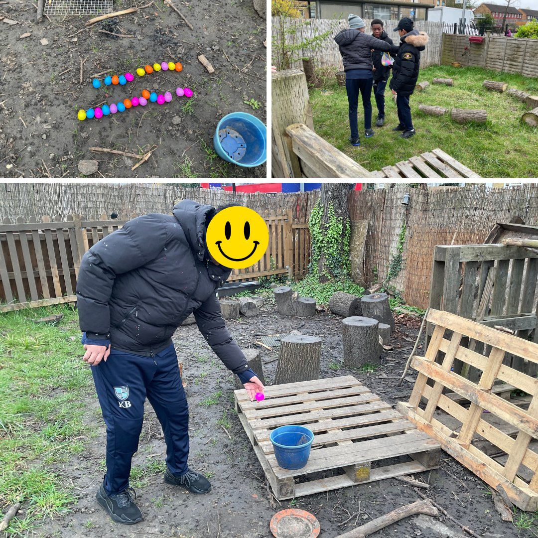 During the Spring Term, students enjoyed being back out in our Forest School with Miss Watson. Leading up to the Easter break they were challenged with an Easter Egg hunt in Forest School which was a brilliant activity all students took part in 🐰🐇🐣🌷 #happyeaster