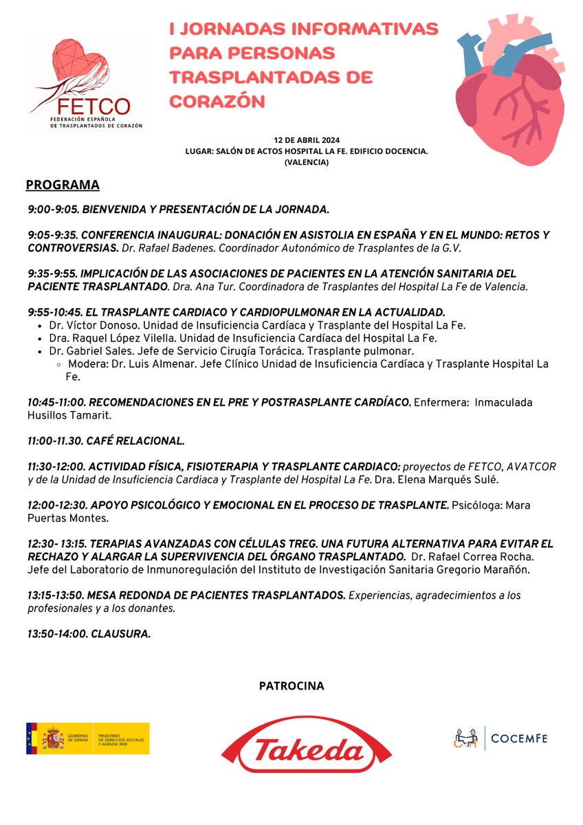 Insuficiencia Cardiaca y Trasplante tweet media