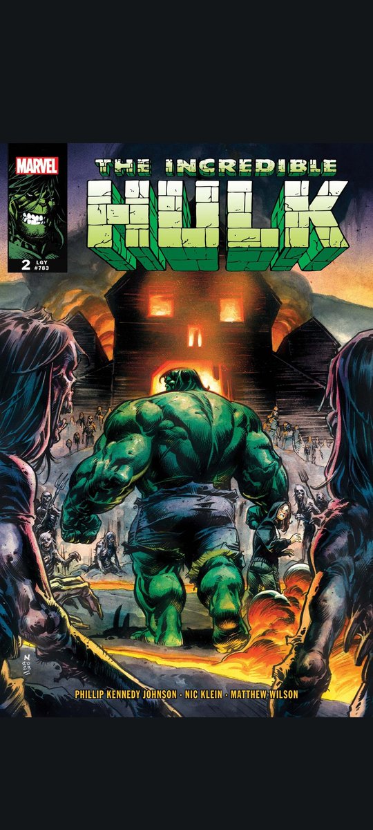 #Hulk cover of the day!!! Cover art by @NicKlein That back! THIS Hulk doesnt skip back workouts