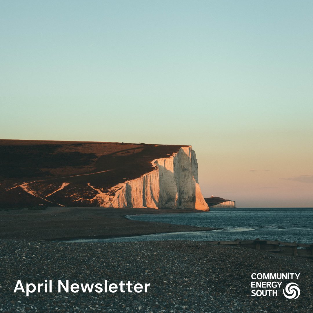 Happy Easter 🐣 Our spring newsletter is out now! 🍀 April Newsletter: mailchi.mp/9fb17c3c349c/n… Don't miss out on future issues by signing up to our monthly newsletter: communityenergysouth.org/newsletter-sig… #communityenergy #news #energy #sustainability #renewables