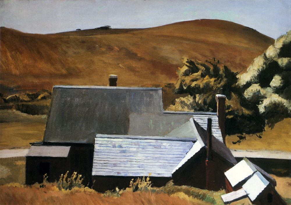 Burly Cobb's House, South Truro, 1933 Get more Hopper 🍒 linktr.ee/hopper_artbot