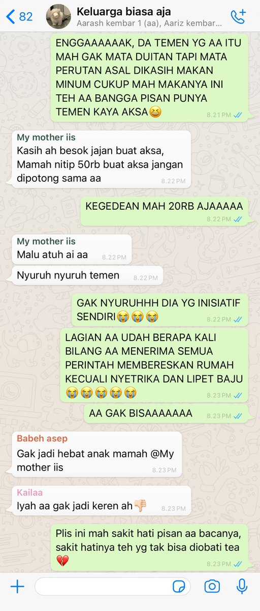 #HarriFamStori; ada keajaiban besar di rumah.