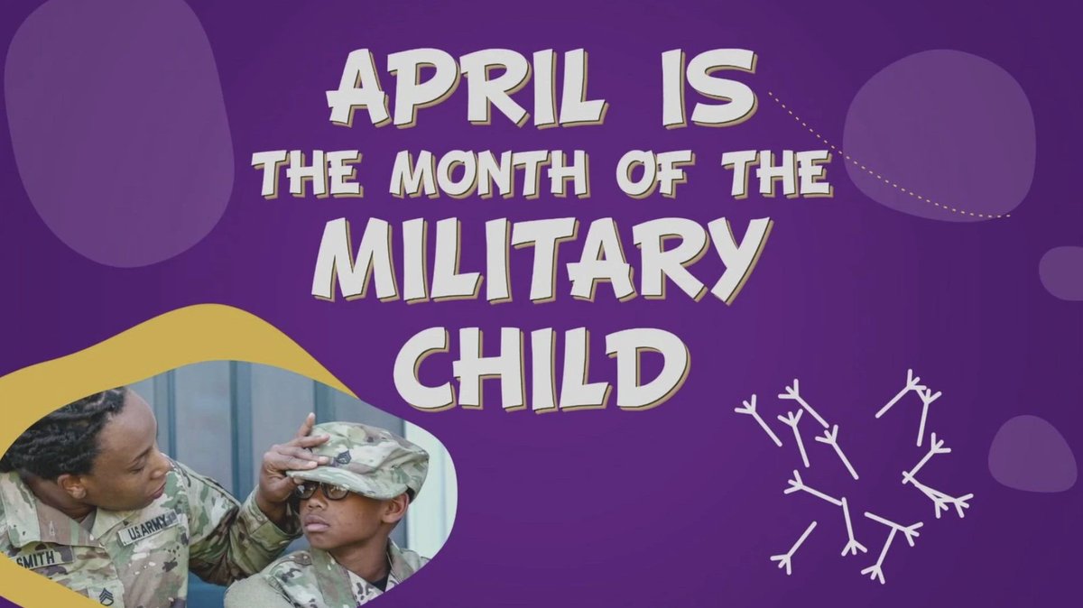 During April, we recognize military children for their bravery and resilience. Let's celebrate their courage, strength, and perseverance. On April 17th <a href="/HCPS_SumnerHS/">Sumner High School</a> will wear PURPLE to honor and celebrate our military families in the Stingray Nation!
