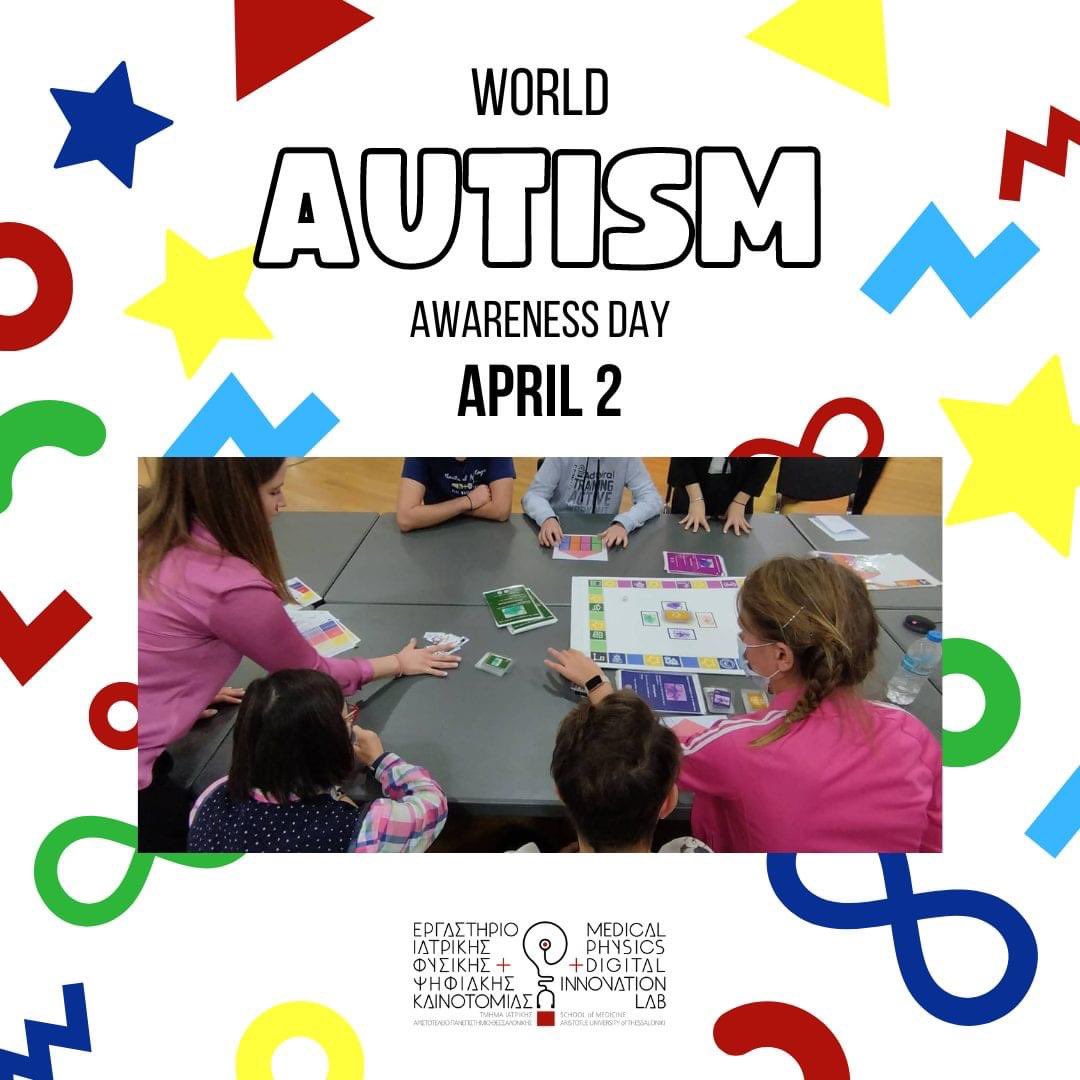 🧩 Today, on World Autism Awareness Day, we stand in solidarity with the autism community worldwide. At AUTH Medical Physics & Digital Innovation Lab, we believe in promoting inclusivity and understanding for individuals of all neurodiversities. 🧩🤝💙