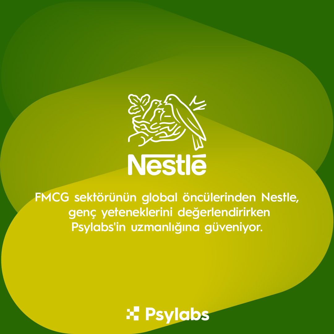 FMCG sektörünün global öncülerinden @Nestle , genç yeteneklerini değerlendirirken Psylabs'in fark yaratan ölçme değerlendirme platformu @nartio'yu kullanacak! Siz de teknolojiyi uzmanlıkla buluşturan #Psylabs çözümleri hakkında bilgi almak isterseniz bize ulaşabilirsiniz.