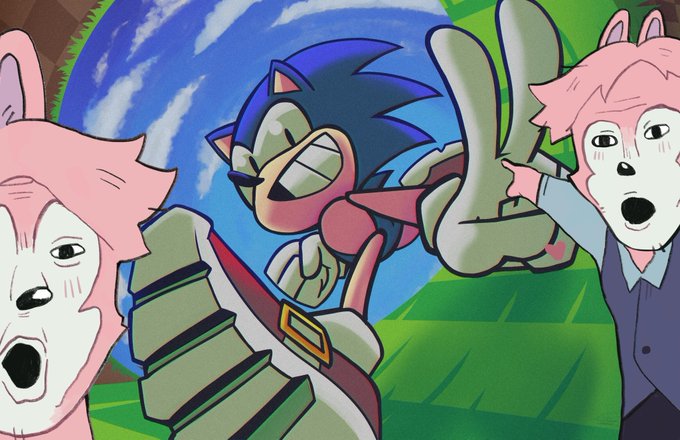 「sonic the hedgehog」Fan Art(Latest)｜2pages