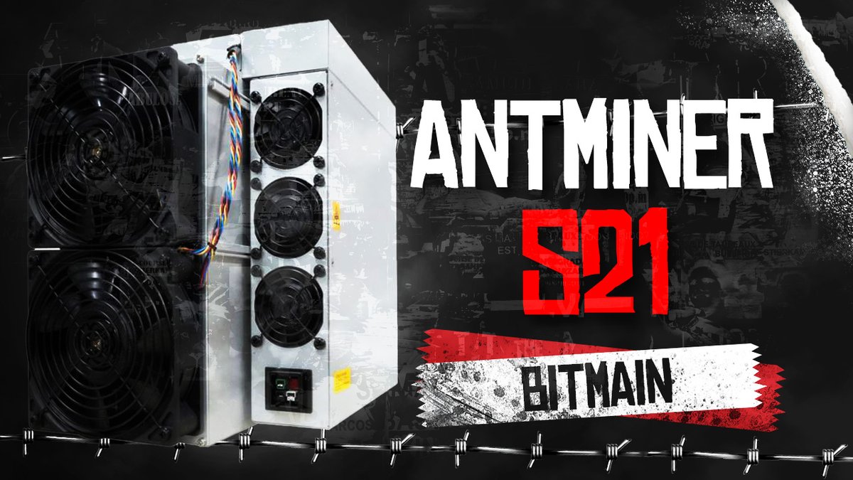🚀NEW BITMAIN ANTMINER S21 REVIEW 🚨Superior Performance 🚨Pioneering Efficiency 🚨Perfect for Next Bull-Run 🚨Adabtable to Ambient Tempratures up to 45℃ 🩷 @BITMAINtech 📺youtu.be/9M7pmpFvfqk
