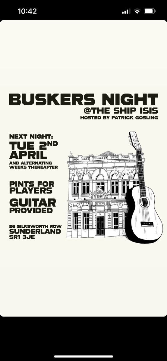 Tuesdays lowdown folks 
Combo deal is back with a vengeance 
Any style of chicken
Any pizza sqaure 
Plain fries 
=£10
Plus it's the return of the Buskers 
New cask added to the line up too  
<a href="/TwoByTwoBrewing/">TwoByTwo</a> Leapfrog pale 4.1% classic &amp; Wear Beer Hazy pale 4.6% 
#pub #livemusic