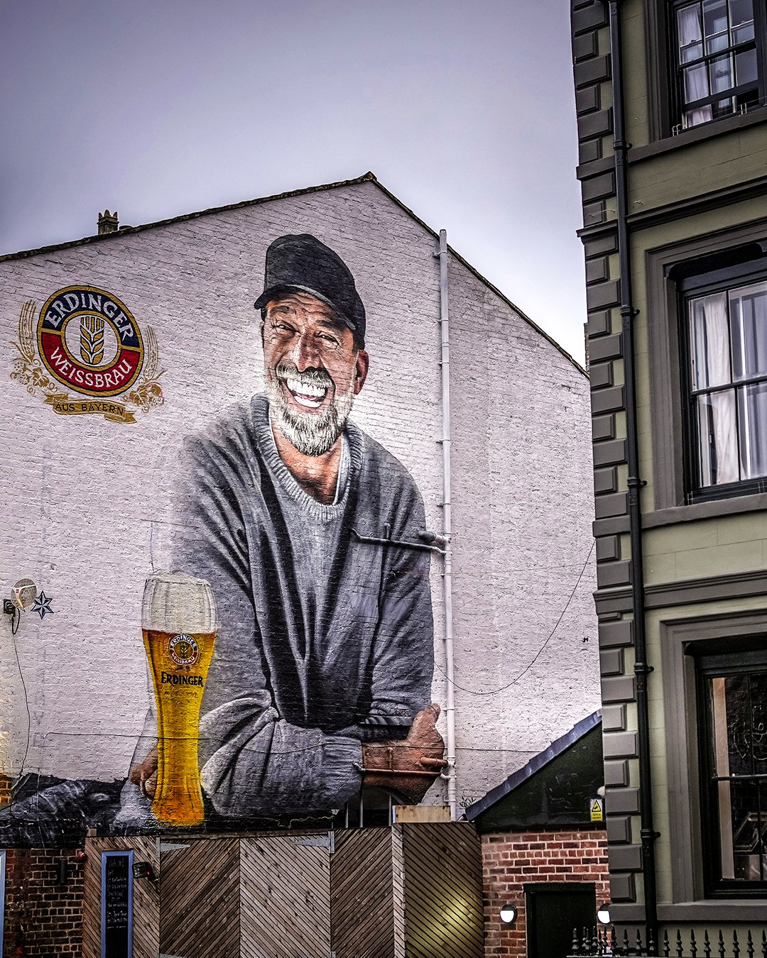 B/R Football on X: "A new Jürgen Klopp mural in Liverpool  https://t.co/5bxxHjC9gf" / X
