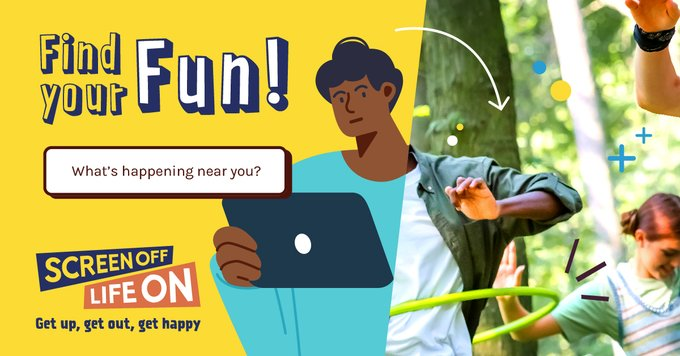We are delighted that our Screen Off, Life On digital journal is so popular! It helps you to swap some screen time for something fun off screen, to feel good and move more! Take a look below! bit.ly/48VxvLh #ScreenOffLifeOn