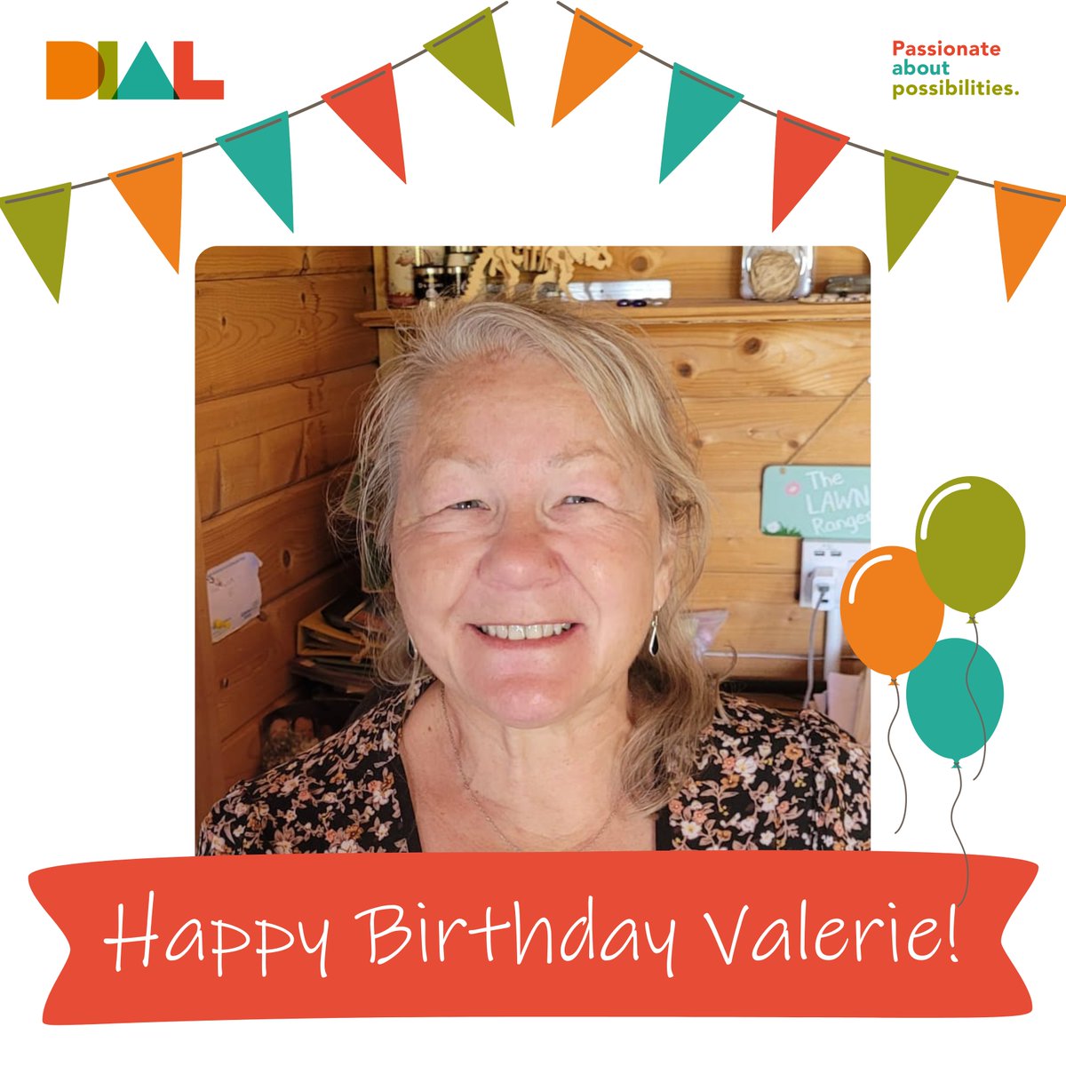 A double Happy Birthday today to our fantastic Community Development Worker, Jeff, and our fab Volunteer, Valerie! We hope that you both have a lovely day 🎈 #PassionateAboutPossibilities #HappyBirthday #TeamDIAL