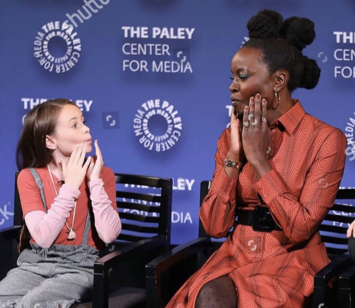 ldiannew's tweet photo. They always had such a close relationship look how grown she is 😭❤️❤️😭#cailey #danaigurira #michonne #judith https://t.co/prFRoHzEMU