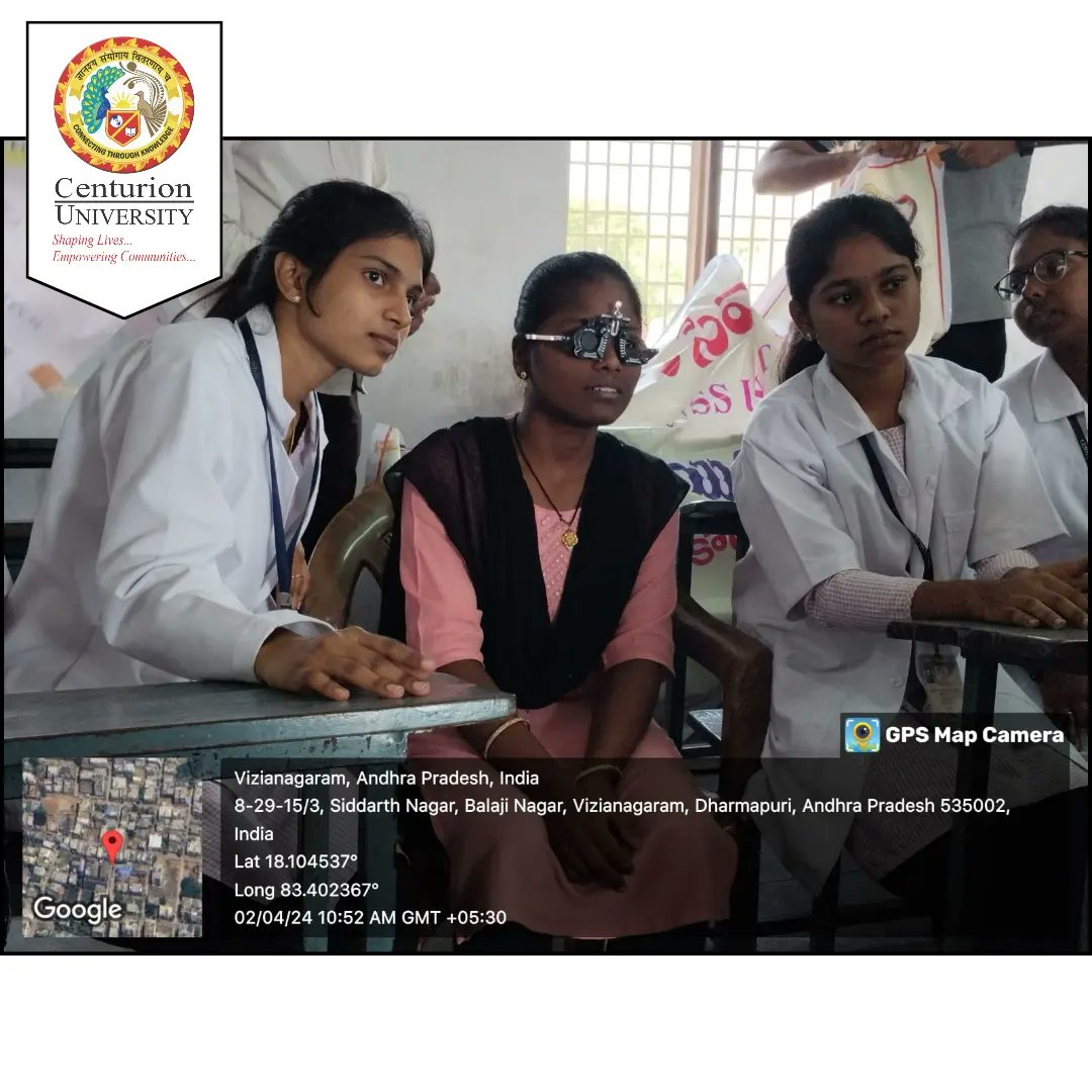 CUTM_AP's tweet image. @CUTM_AP conducted Community Engagement Programme at Sai Gayatri Junior College, Thotta palem, Vizianagaram.
Centurion skill trained students are explaining about Blood Pressure.

#CenturionCARES #skilluniversity #learntheworld #healthsciences