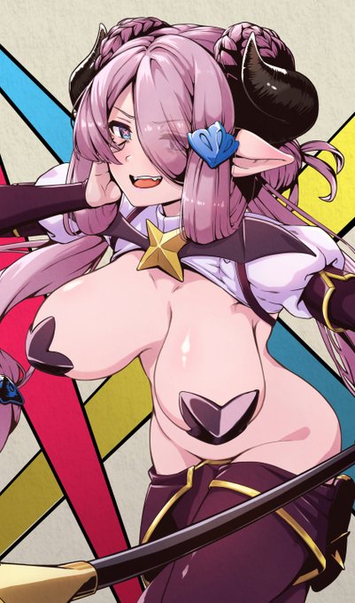 どえらい衣装(褒め言葉)のアニメみつけた🐽

#ナルメア #GranblueFantasy  #魔法少女にあこがれて 