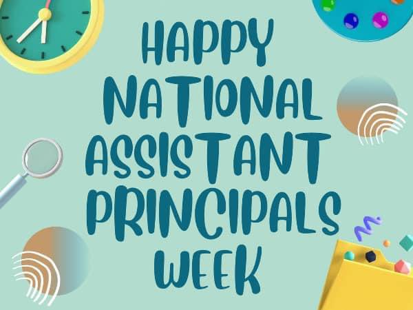 We have some amazing APs in the @HISD_West. 🫶We appreciate all that you do! 👏Enjoy your week🎉