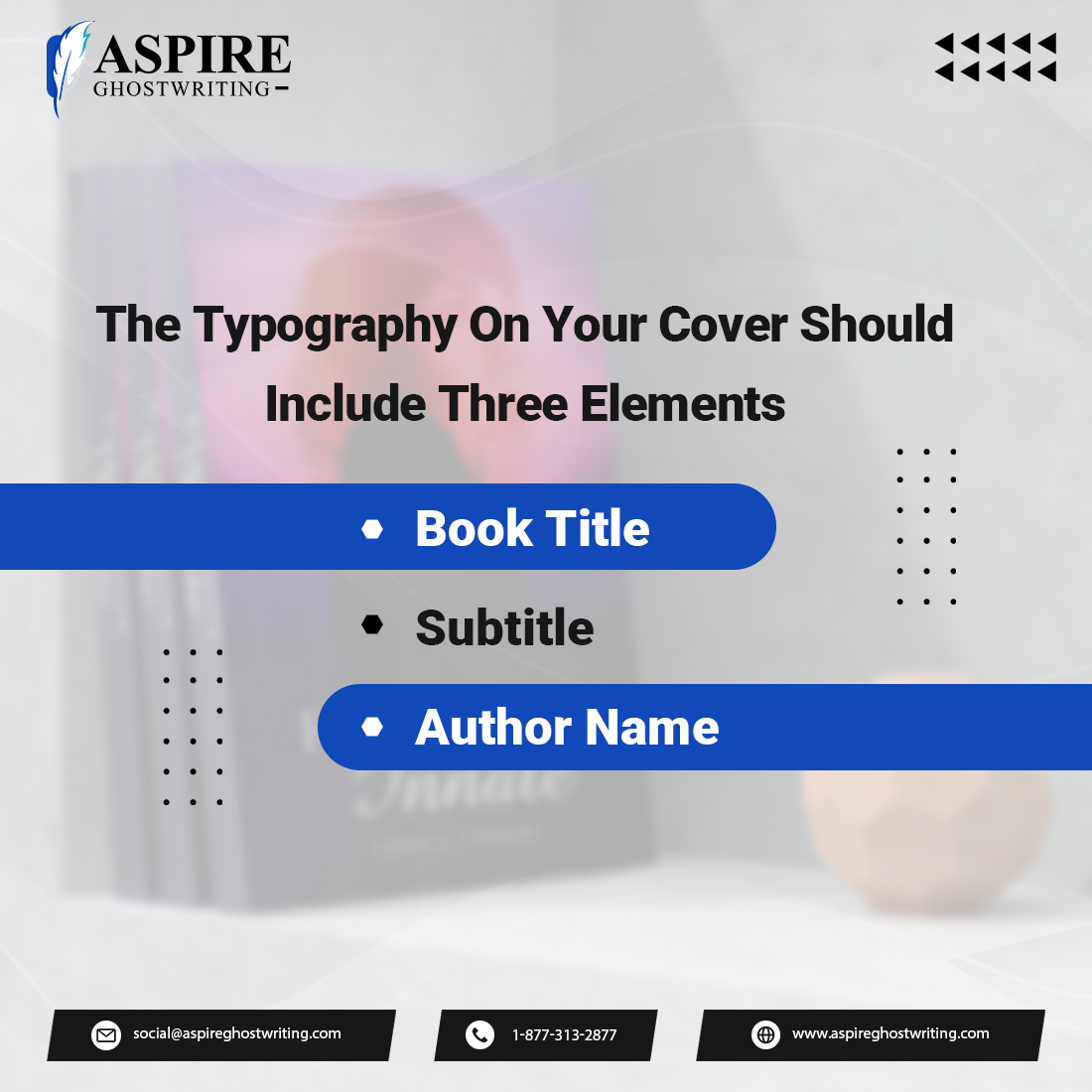 With the text hierarchy, our book design illustrators streamline the following headings to enhance readability and visual appeal.

#aspireghostwriting #lineediting #writingstyle #bookmarketing #bookpublishing #bookwriting