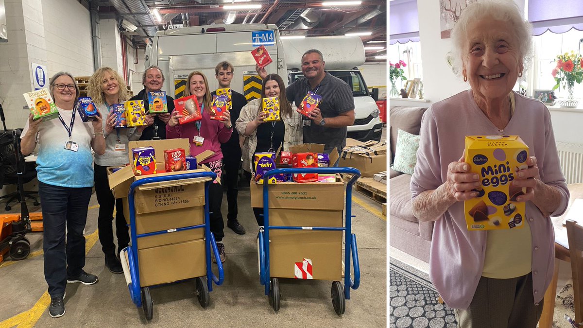 Our Live Well team had over 180 Easter eggs donated from Nationwide, that have been gifted to some of the clients they work with. Thank you Nationwide! ❤️ @AskNationwide