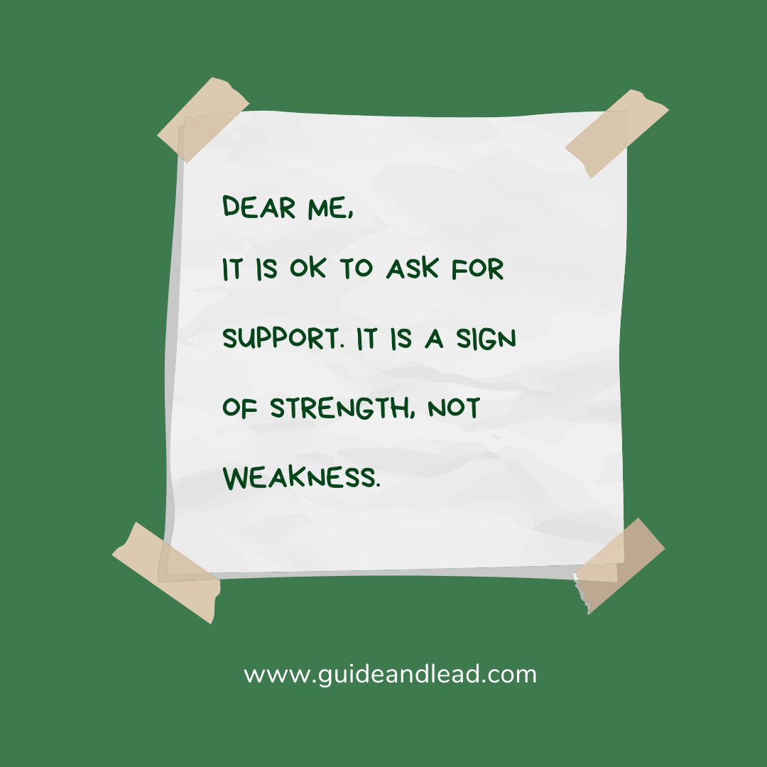 Guide_and_Lead's tweet image. Asking for support is not a sign of weakness. It shows that you have reflected on yourself, that you are aware of your needs and that you are conscious that you may be carrying around some narratives that get in the way of seeing solutions for yourself.
guideandlead.com/coaching/