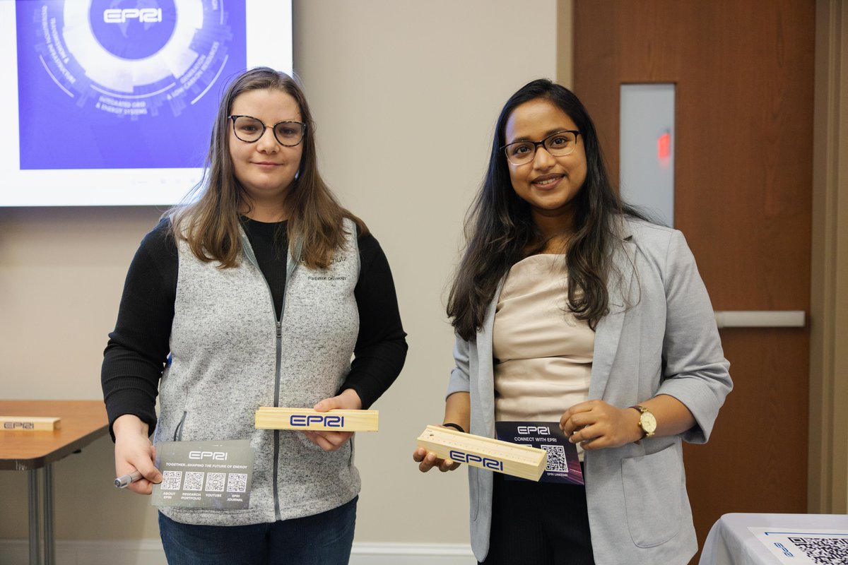 It's always great to have our #EPICaffiliates drop in to talk with our students about the exciting technologies and career opportunities within the power and energy industry. A special thanks to <a href="/EPRI/">Dr. Enoch Park - @epri(dot)bsky(dot)social</a> for sparking up some insightful conversation during our recent lunch and learn!