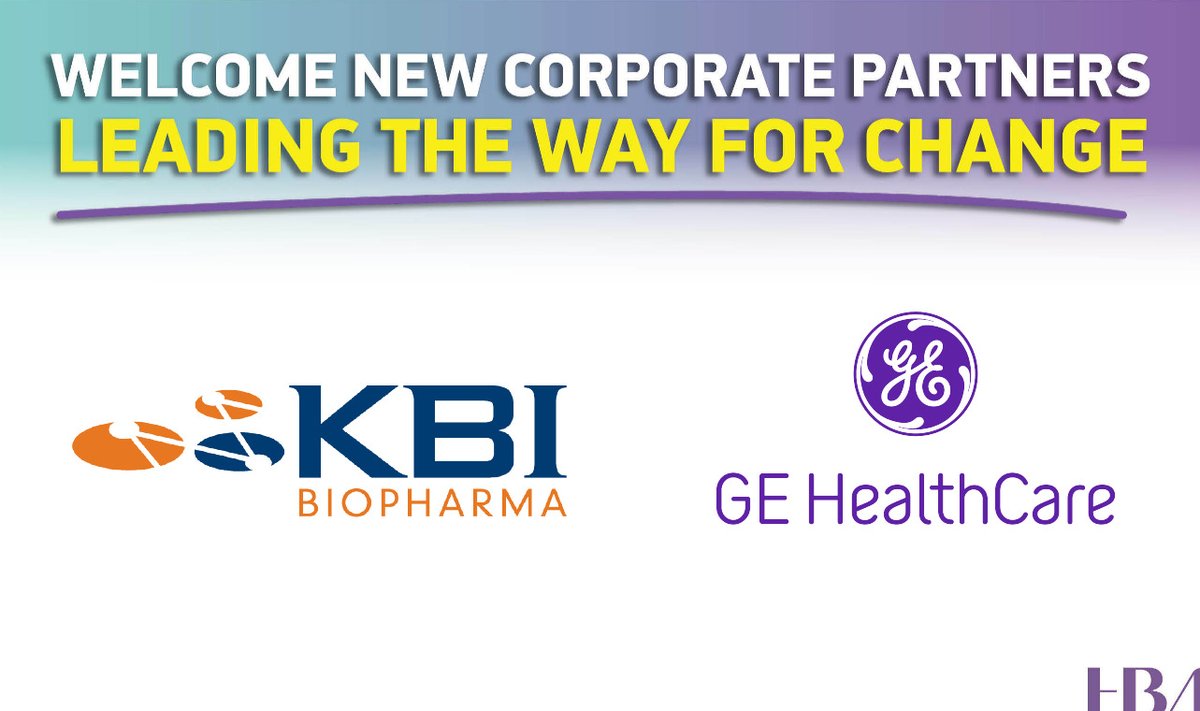 Leading the way for change, @KBIBiopharma and @GEHealthcare are now HBA corporate partners. Thank you for your commitment to advancing gender equality in the workplace. #HBAimpact #genderequality #healthcare ow.ly/QGuq30sAZO9