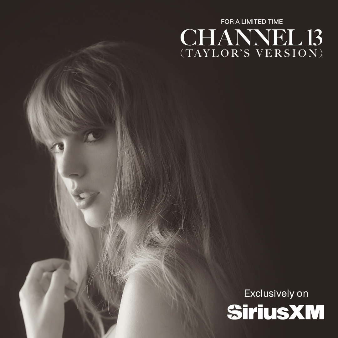 Get ready for @taylorswift13's own limited engagement exclusive SiriusXM channel - Channel 13 (Taylor’s Version) - starting Sunday, April 7, 13 days ahead of her highly anticipated new album 'The Tortured Poets Department.' Learn more here: siriusxm.com/taylors-version
